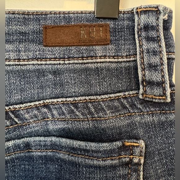 KUT from the Kloth straight leg jeans , sz : 6 - Picture 4 of 9